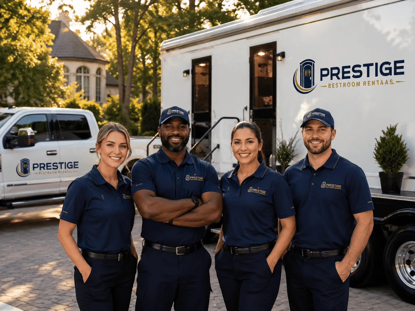 Trusted Luxury Portable Restrooms company in Eldena, IL